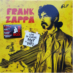 Frank Zappa Live In Europe 1967 To 1970