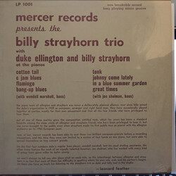 Billy Strayhorn Trio / Duke Ellington / Billy Strayhorn Mercer Records Presents The Billy Strayhorn Trio