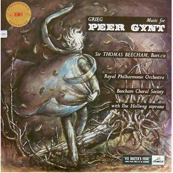 Edvard Grieg / Sir Thomas Beecham / The Royal Philharmonic Orchestra / The Beecham Choral Society / Ilse Hollweg Music For Peer Gynt