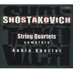 Rubio Quartet Quintessence Shostakovich Com 5 CD