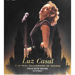 Luz Casal / Real Filharmonía De Galicia Solo Esta Noche 21/7/2021 Vinyl 2 LP