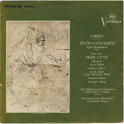 Edvard Grieg / Kjell Bækkelund / Oslo Filharmoniske Orkester / Odd Grüner-Hegge Piano Concerto / Music From Peer Gynt