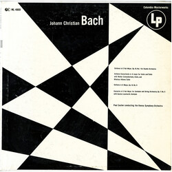 Johann Christian Bach / Paul Sacher / Wiener Symphoniker Four Compositions