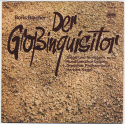 Boris Blacher / Siegmund Nimsgern / Rundfunkchor Leipzig / Dresdner Philharmonie / Herbert Kegel Der Großinquisitor