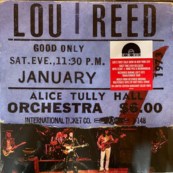 Lou Reed Live At Alice Tully Hall (January 27, 1973 - 2nd Show)