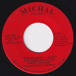 Sweet Clover You're What I Need Vinyl