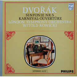 Antonín Dvořák / The London Symphony Orchestra / Witold Rowicki Sinfonie Nr.5 / Karneval-Ouvertüre
