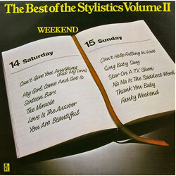 The Stylistics The Best Of The Stylistics Volume II (Weekend)