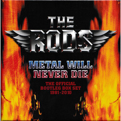 The Rods Metal Will Never Die - Official Bootleg Box Set 1981-2010 CD
