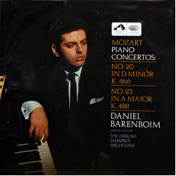 Wolfgang Amadeus Mozart / Daniel Barenboim / English Chamber Orchestra Piano Concertos: No.20 In D Minor K.466 / No.23 In A Major K.488