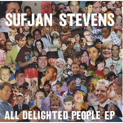 Sufjan Stevens All Delighted People EP Vinyl 2 LP