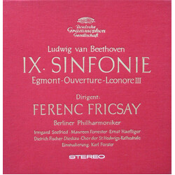 Ludwig van Beethoven / Ferenc Fricsay / Berliner Philharmoniker IX. Sinfonie - Egmont-Ouverture - Leonore III