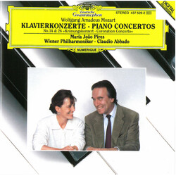 Wolfgang Amadeus Mozart / Maria-João Pires / Wiener Philharmoniker / Claudio Abbado Klavierkonzerte = Piano Concertos No. 14 & 26 »Krönungskonzert = C