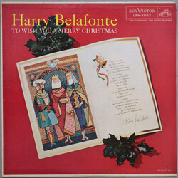 Harry Belafonte To wish you a merry christmas Vinyl LP