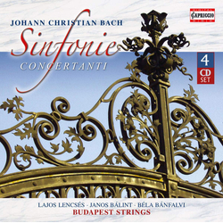 Johann Christian Bach;Lajos Lencs??s;J?­nos B?­lint;Bela Banfalvi;Budapest Strings Sinfonie Concertanti