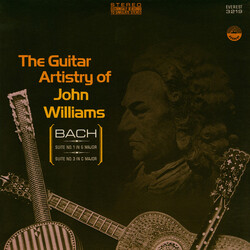 John Williams (7) / Johann Sebastian Bach / Johann Sebastian Bach The Guitar Artistry Of John Williams: Bach Suites No. 1 In G Major · Suite No. 3 In 
