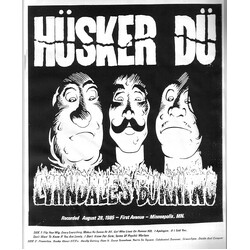 Hüsker Dü Live In Minneapolis, August 28th 1985 Vinyl LP