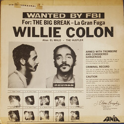 Willie Colón Wanted By FBI / The Big Break - La Gran Fuga