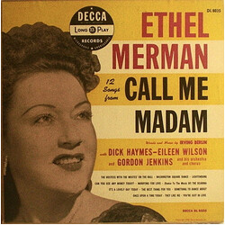 Ethel Merman 12 Songs From Call Me Madam
