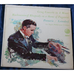 Edvard Grieg / Sergei Vasilyevich Rachmaninoff / Leonard Pennario / Erich Leinsdorf / Los Angeles Philharmonic Orchestra Concerto In A Minor / Rhapsod