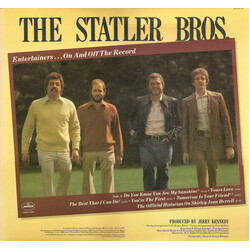 The Statler Brothers Entertainers...On And Off The Record