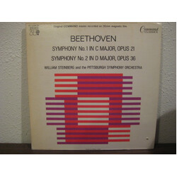 Ludwig van Beethoven / William Steinberg / The Pittsburgh Symphony Orchestra Symphony No.1 In C Major, Opus 21, Symphony No.2 In D Major, Opus 36