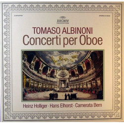 Tomaso Albinoni / Heinz Holliger / Hans Elhorst / Camerata Bern Concerti Per Oboe