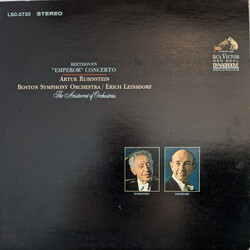 Ludwig van Beethoven / Arthur Rubinstein / Boston Symphony Orchestra / Erich Leinsdorf "Emperor" Concerto