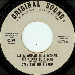 Dyke & The Blazers Let A Woman Be A Woman - Let A Man Be A Man