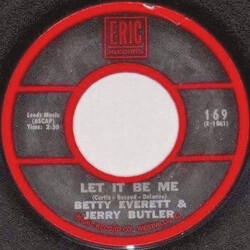 Betty Everett / Jerry Butler Let It Be Me / Smile