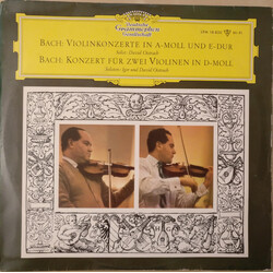 Johann Sebastian Bach / David Oistrach / Igor Oistrach Violinkonzert In A-moll Und E-Dur / Konzert Für Zwei Violinen In D-moll
