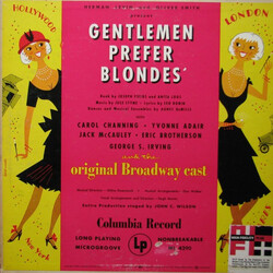 Herman Levin / Oliver Smith (3) / Carol Channing / Yvonne Adair / "Gentlemen Prefer Blondes" Original Broadway Cast Gentlemen Prefer Blondes