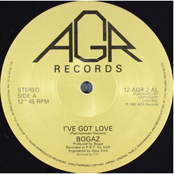 Bogaz I've Got Love Vinyl