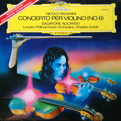 Niccolò Paganini / Salvatore Accardo / The London Philharmonic Orchestra / Charles Dutoit Concerto Per Violino (No. 6)