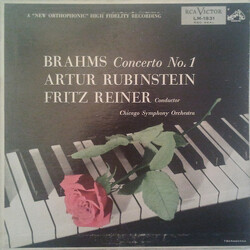 Johannes Brahms / Arthur Rubinstein / Fritz Reiner / The Chicago Symphony Orchestra Concerto No. 1 In D Minor, Op. 15