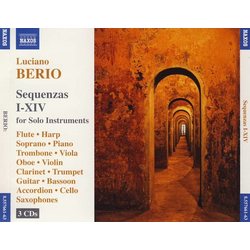 Luciano Berio Sequenzas I-XIV For Solo Instruments