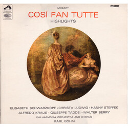 Wolfgang Amadeus Mozart / Philharmonia Orchestra / Karl Böhm Così Fan Tutte Highlights