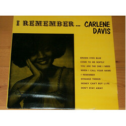 Carlene Davis I Remember