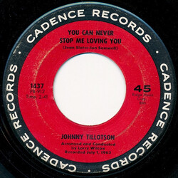 Johnny Tillotson You Can Never Stop Me Loving You