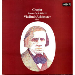 Frédéric Chopin / Vladimir Ashkenazy Chopin - Etudes Op.10 & Op.25 Vinyl LP