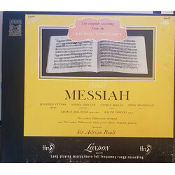 Georg Friedrich Händel/Jennifer Vyvyan/Norma Procter/George Maran/Owen Brannigan/The London Philharmonic Choir/The London Philharmonic Orchestra/Sir A