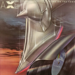 Axe Living On The Edge BLUE VINYL LP