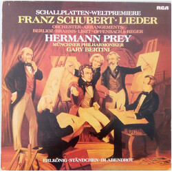 Hermann Prey / Münchner Philharmoniker / Gary Bertini / Franz Schubert Berühmte Lieder In Orchesterbearbeitung