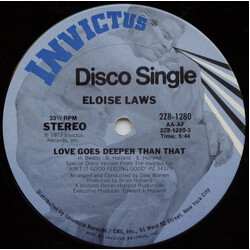 Eloise Laws Love Goes Deeper Than That