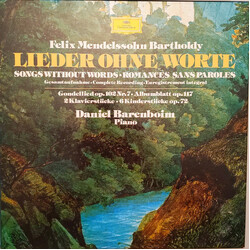 Felix Mendelssohn-Bartholdy / Daniel Barenboim Lieder Ohne Worte