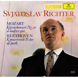 Sviatoslav Richter / Wolfgang Amadeus Mozart / Ludwig van Beethoven Klavierkonzert Nr. 20 D-Moll KV 466 / Konzertrondo B-Dur Op. Posth.