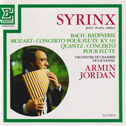 Syrinx (7)/Orchestre De Chambre De Lausanne/Armin Jordan/Johann Sebastian Bach/Johann Joachim Quantz/Wolfgang Amadeus Mozart Syrinx Plays Bach, Bandin