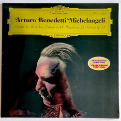 Arturo Benedetti Michelangeli / Frédéric Chopin 10 Mazurkas · Prélude Op. 45 · Ballade Op.23 · Scherzo Op. 31