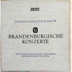 Johann Sebastian Bach / Münchener Bach-Orchester / Karl Richter 6 Brandenburgische Konzerte - Six Concerts Avec Plusieurs Instruments - Six Brandenbur