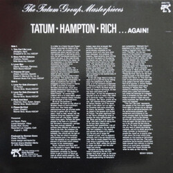 Art Tatum / Lionel Hampton / Buddy Rich . . . Again! - The Tatum Group Masterpieces